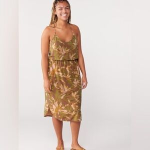 Prana Ayla Dress in Cloud Blush Summertime, Small